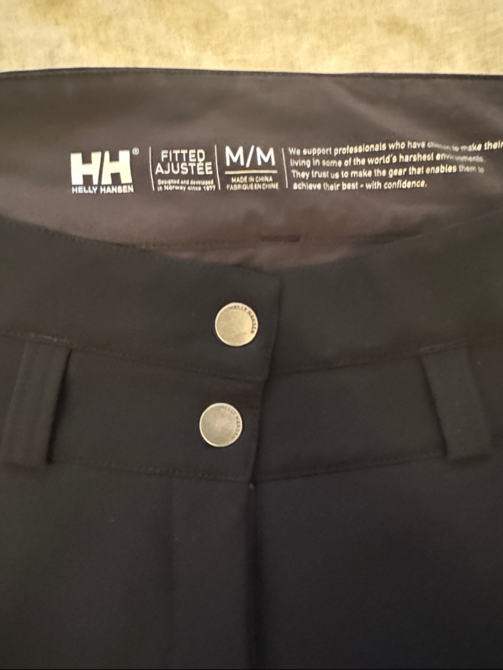 Helly Hansen Black Women's Avanti Stretch Ski Pants Size M - Picture 5 of 7